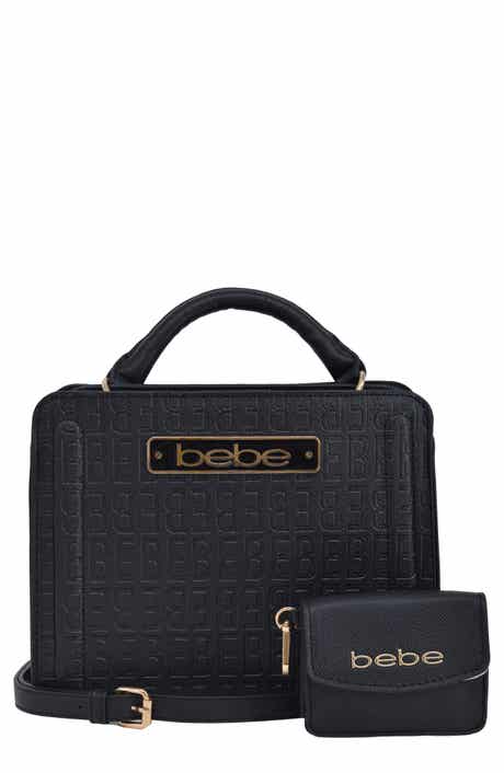 bebe Thea Small Satchel with Card Wallet