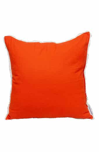 Crochet Dot Throw Pillow