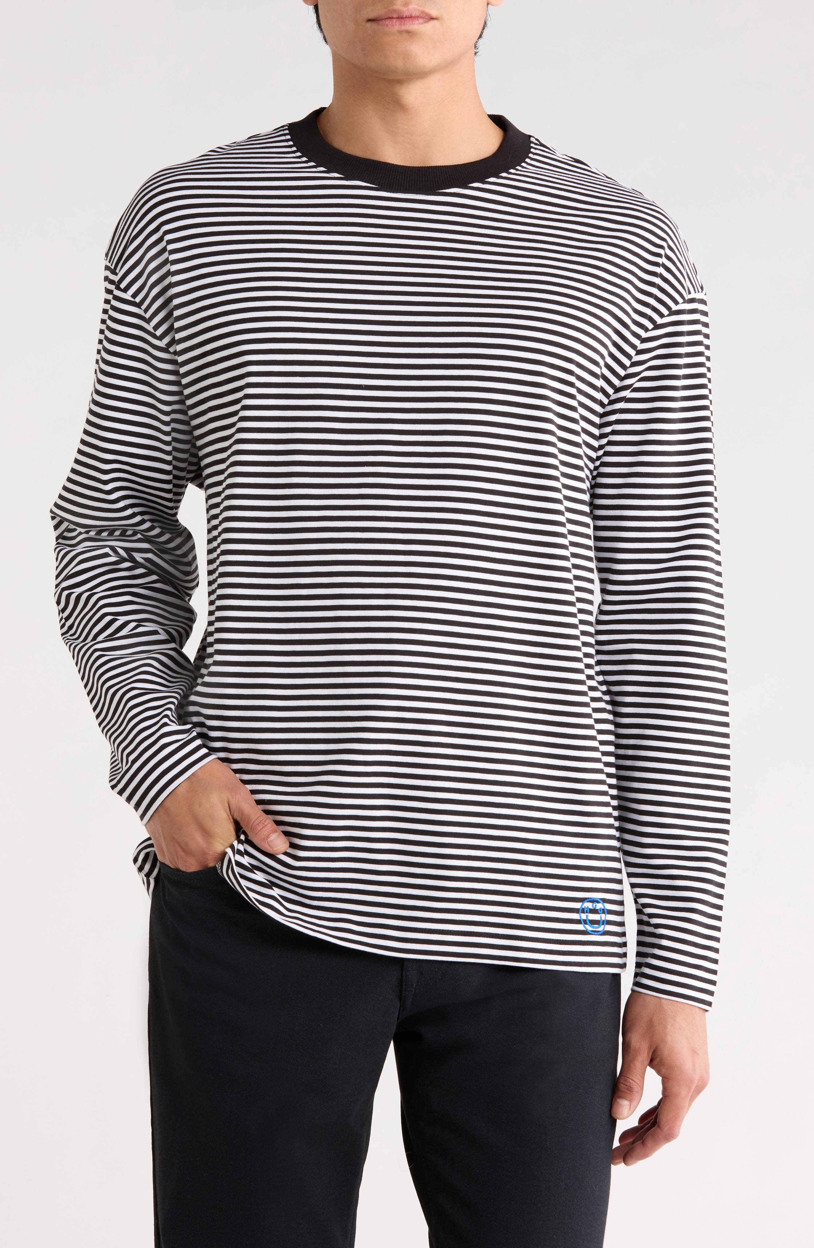 Nustripe Cotton Jersey T-Shirt