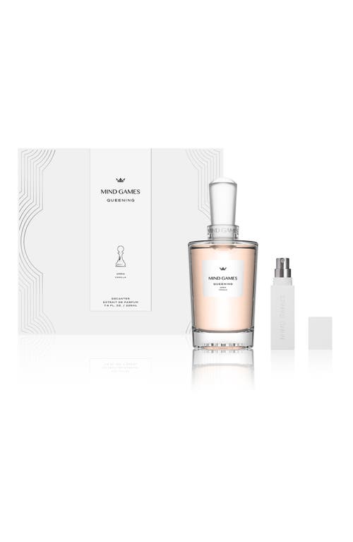 Mind Games Queening Extrait De Parfum Decanter Set In Transparent