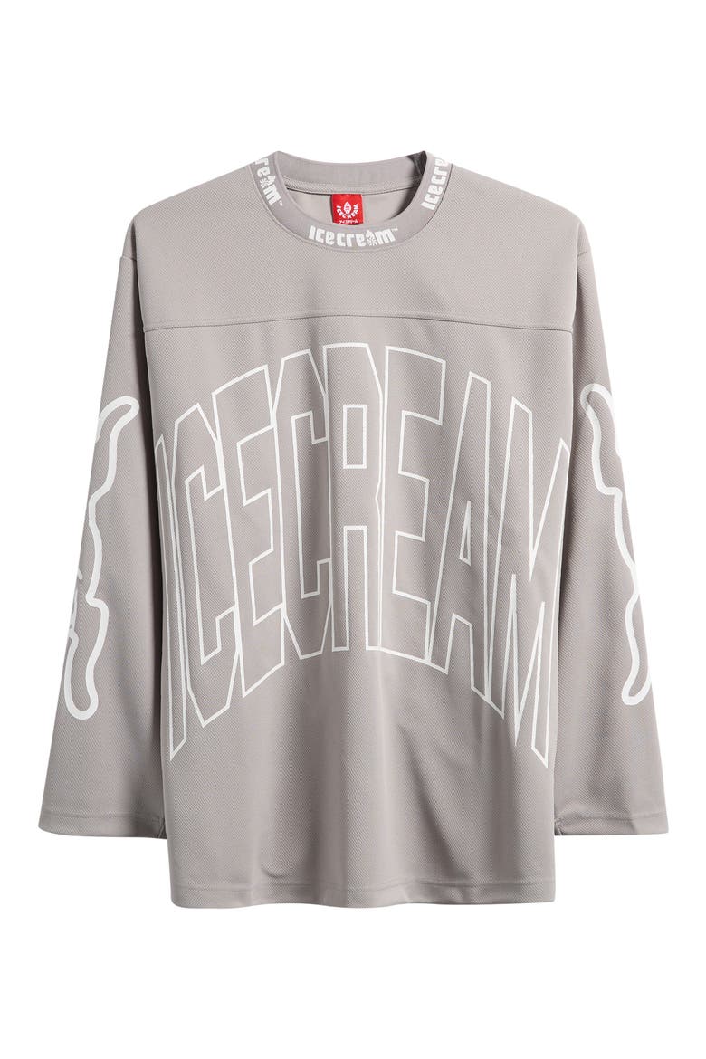 Hyperdrive Oversize Long Sleeve Graphic T-Shirt, Alternate, color, PALOMA