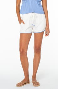 Roxy Wave Loom Scallop Trim Shorts