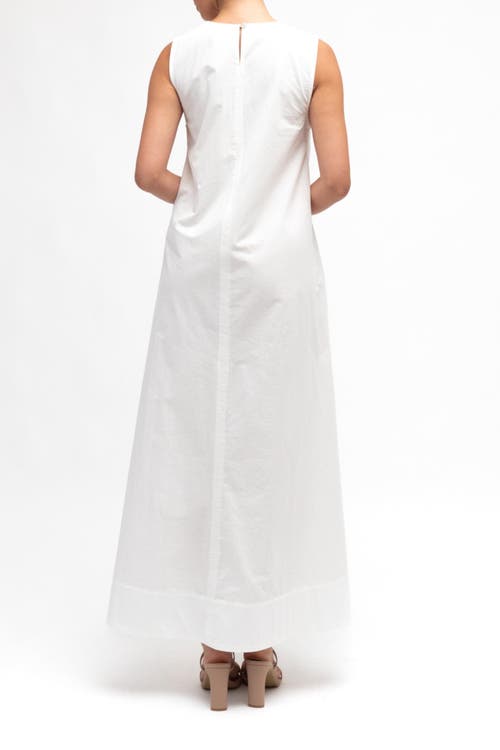 White Closet Easy Breezy Maxi Dress In White