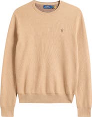 Polo Ralph Lauren Textured Cotton Crewneck Sweater