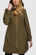 Cole Haan Signature Travel Packable Hooded Rain Jacket