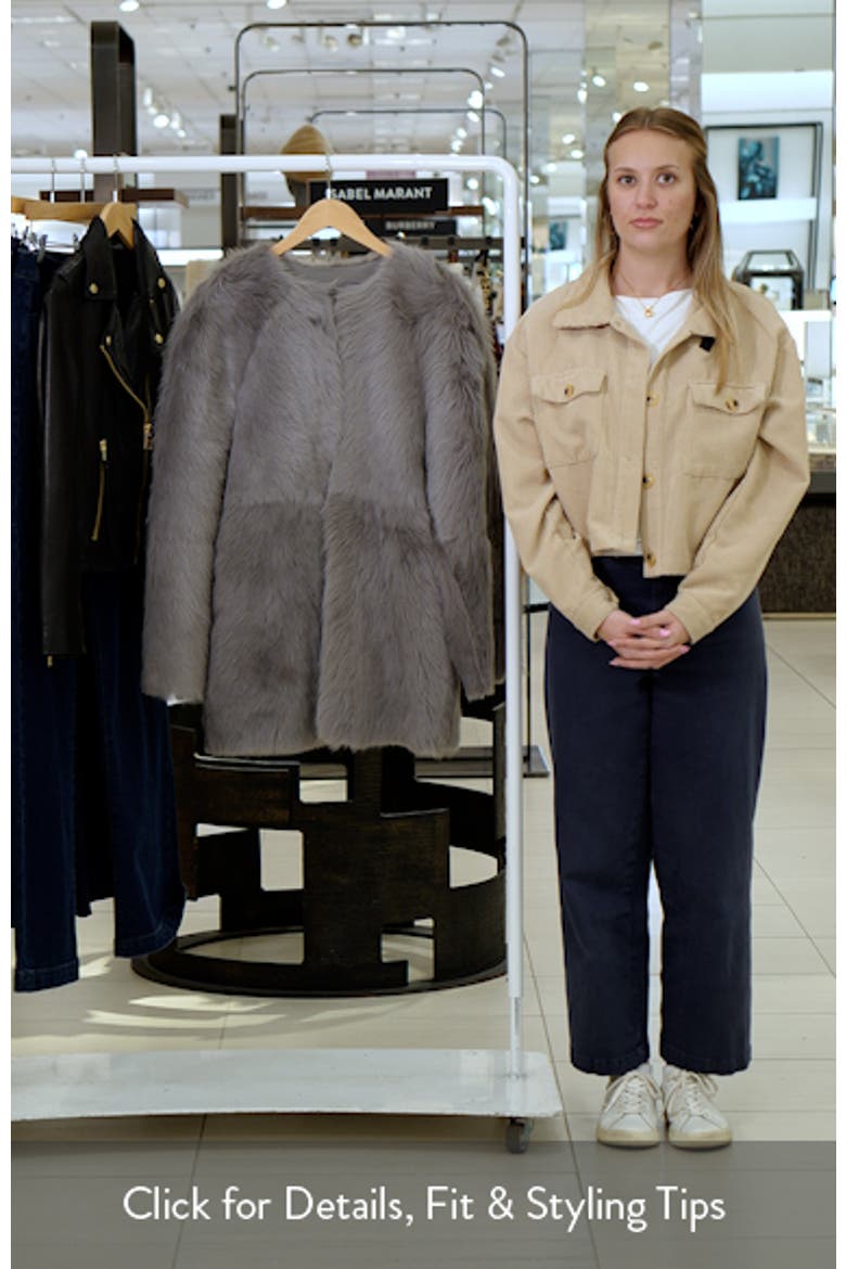 Reversible Leather & Genuine Shearling Coat video