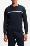 BOSS Authentic Stripe Sweatshirt