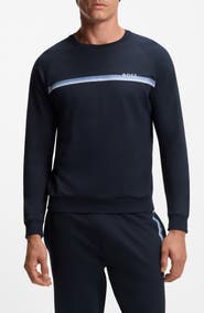 BOSS Authentic Stripe Sweatshirt