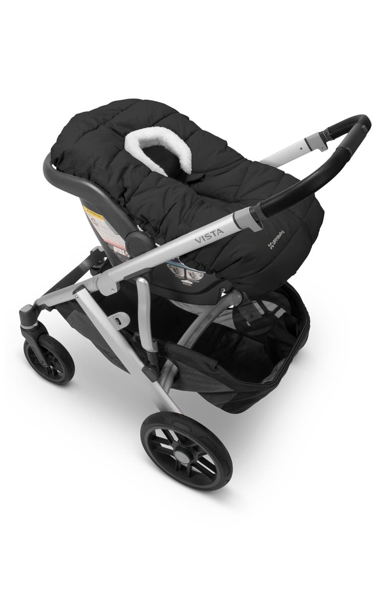 Jake CozyGanoosh Mesa Infant Car Seat Muff, Alternate, color, BLACK