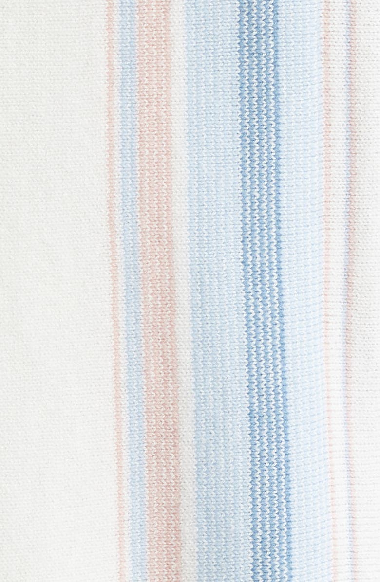 Rails Silas Stripe Knit Cotton Blend Camp Shirt, Alternate, color, 