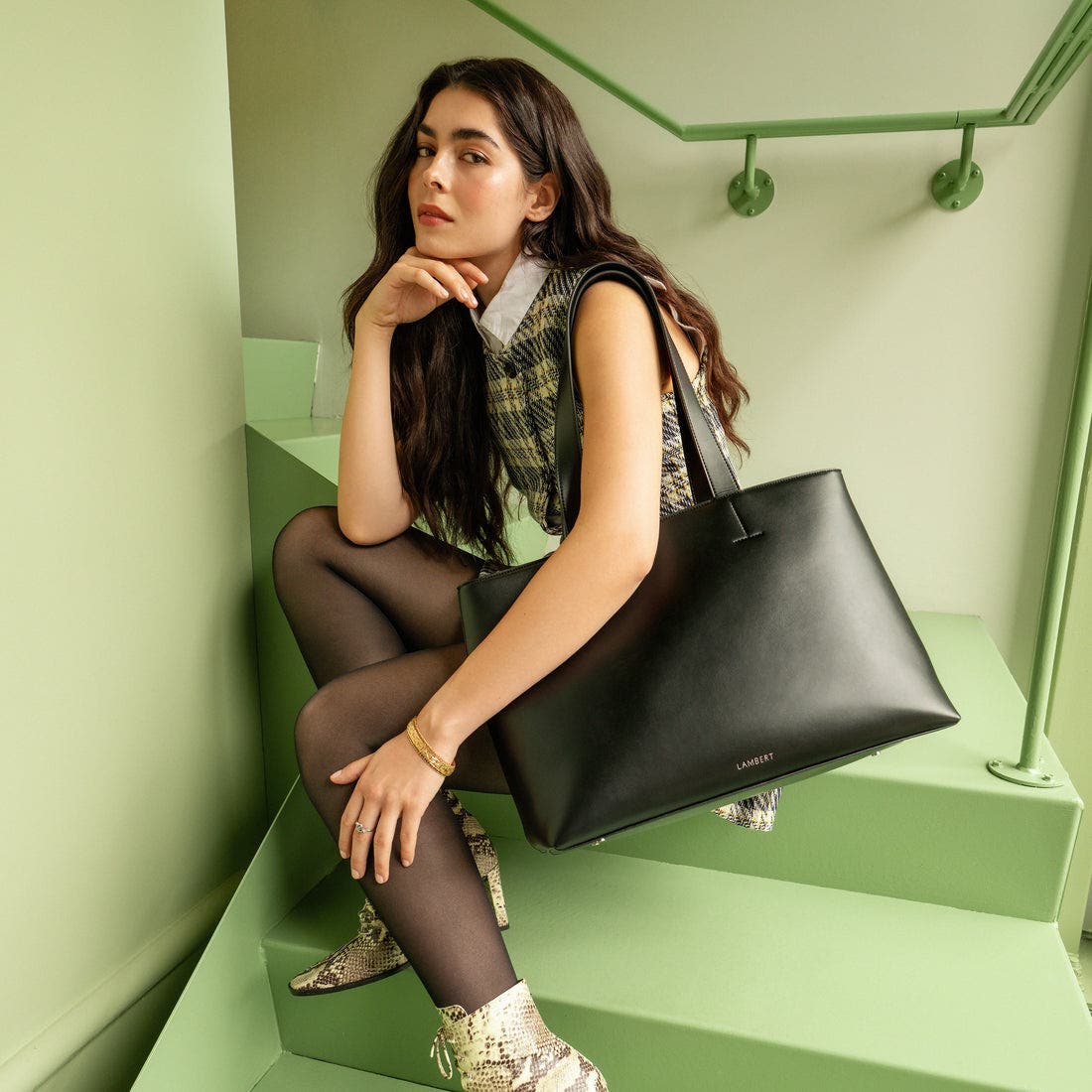 Lambert - Danyka - Tote Bag, Alternate, color, Black