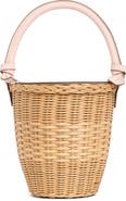 Pamela Munson The Jane Woven Rattan Basket Bag