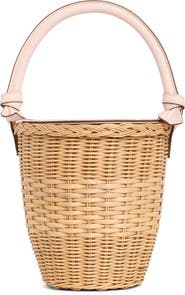 Pamela Munson The Jane Woven Rattan Basket Bag