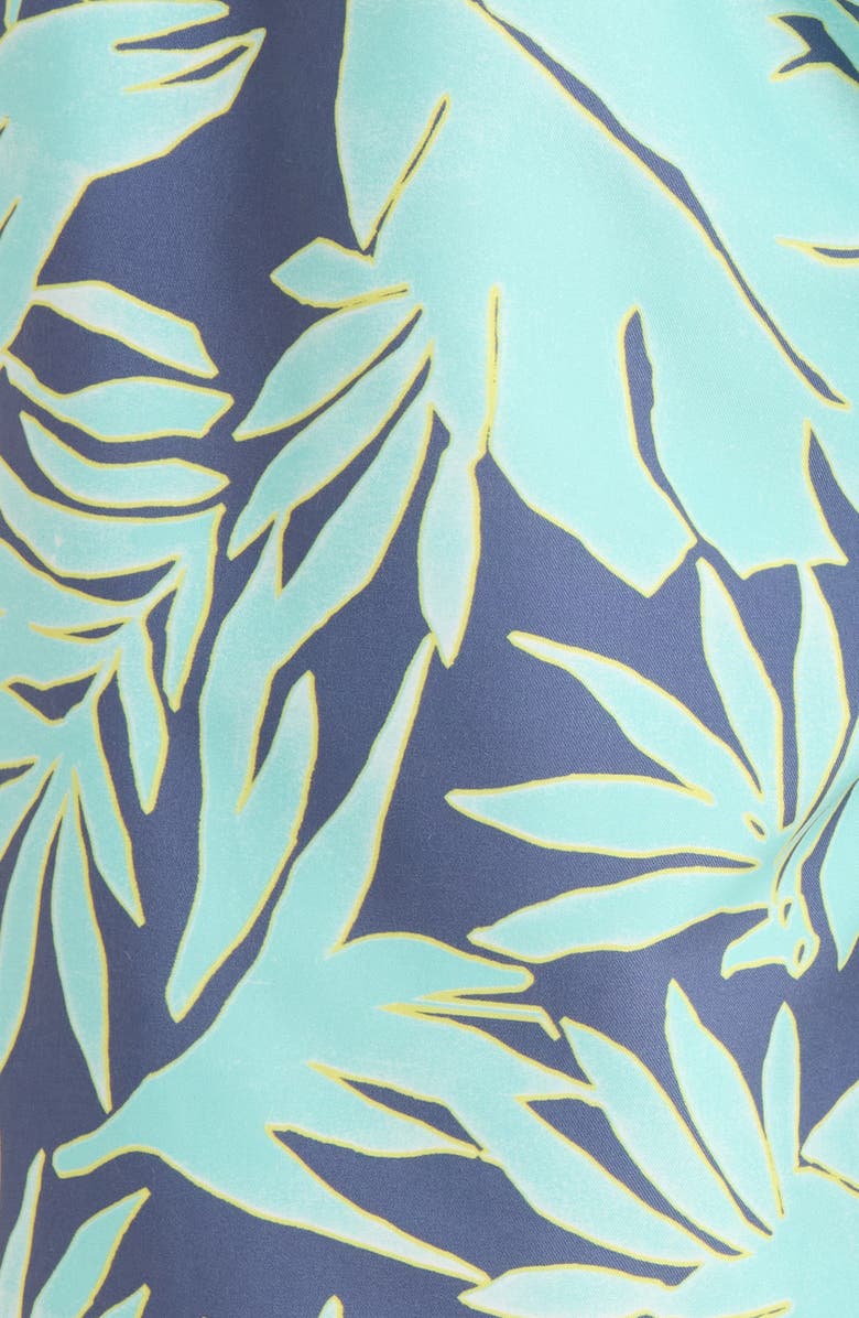 Quiksilver Everyday 17" Trippin' Palm Water Repellent Swim Trunks, Alternate, color, Graystone