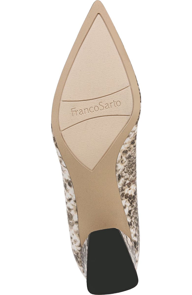 Franco Sarto Racer Pointed Toe Pump, Alternate, color, Grey