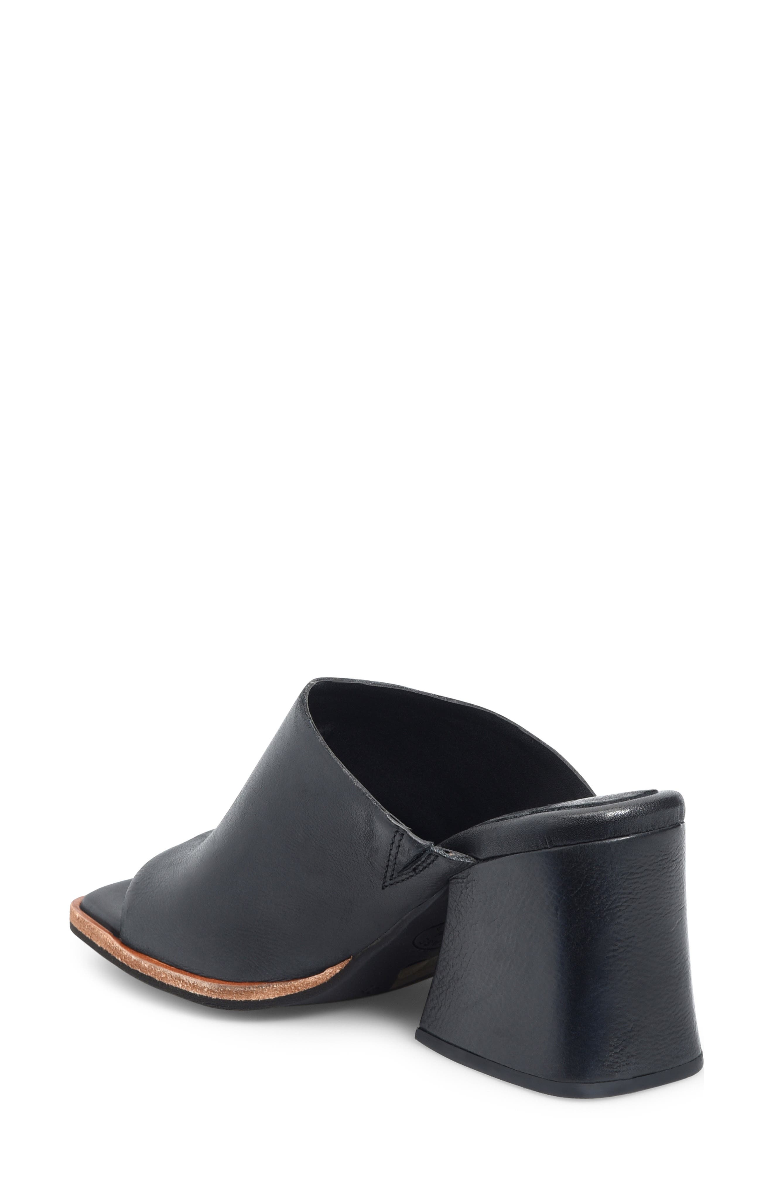 Kork-Ease<sup
®</sup
 Capri Sandal, Alternate, color, Black Leather