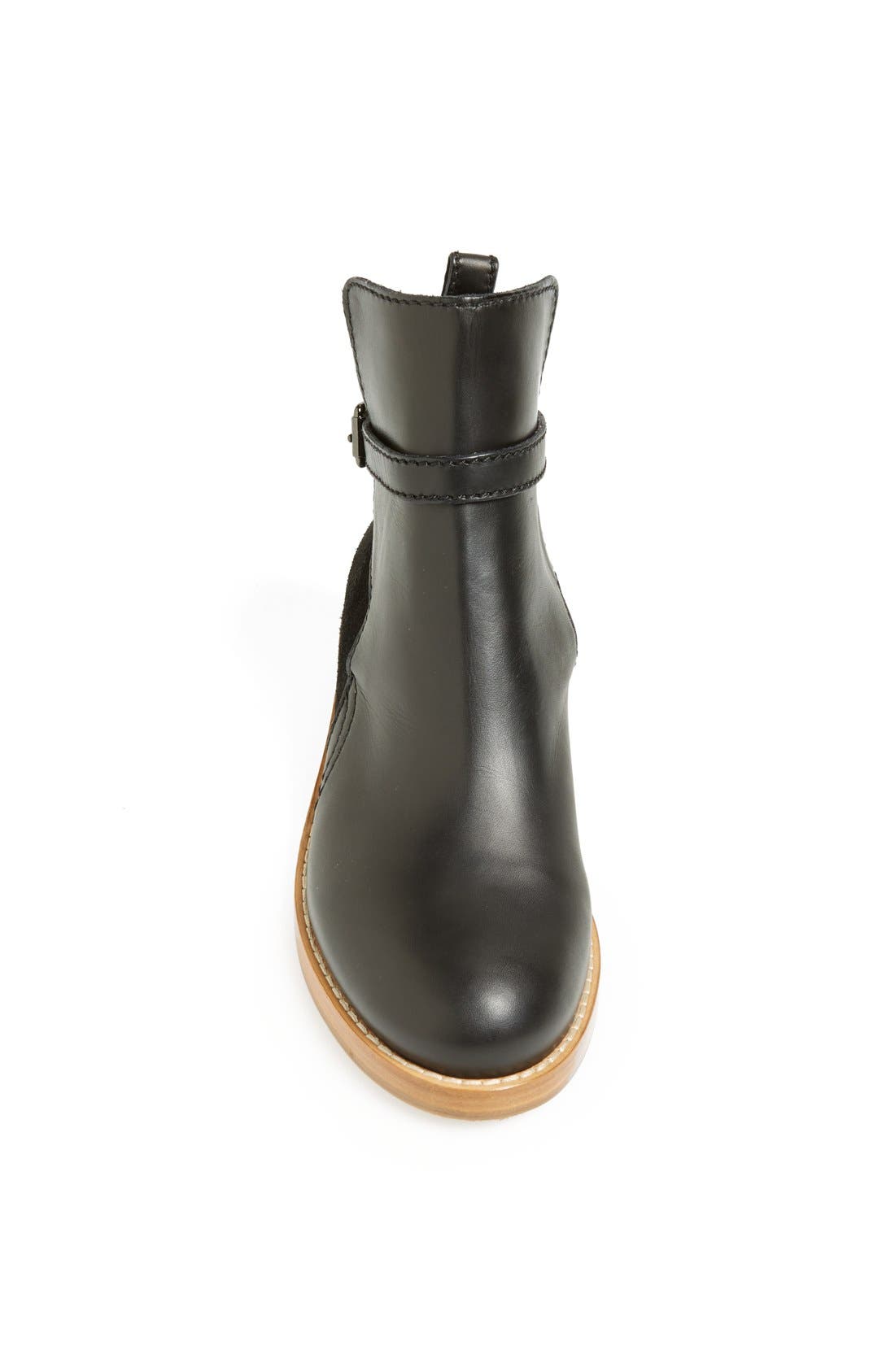 Clover Boot, Alternate, color, BLACK