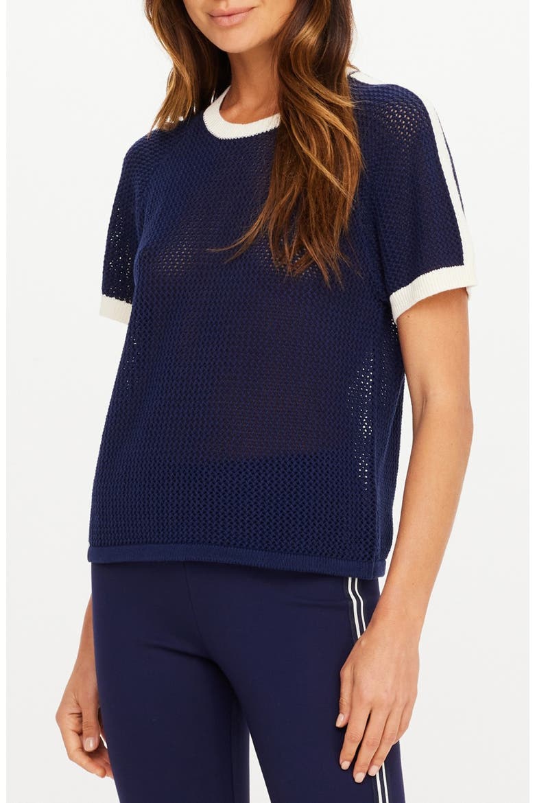 Fenway Jordan Knit T-Shirt, Alternate, color, NAVY