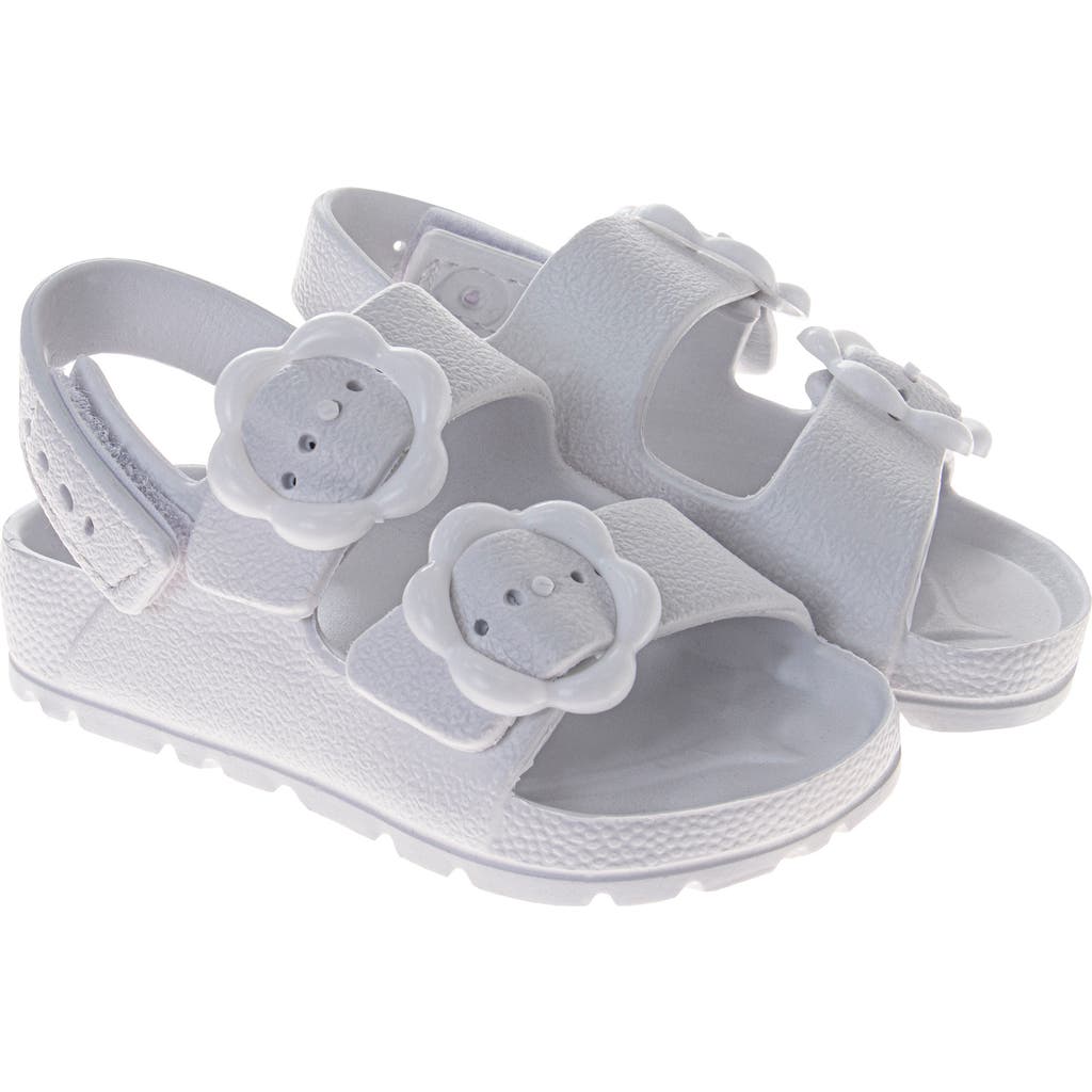 Josmo Kids' Floral Buckle Slingback Sandal