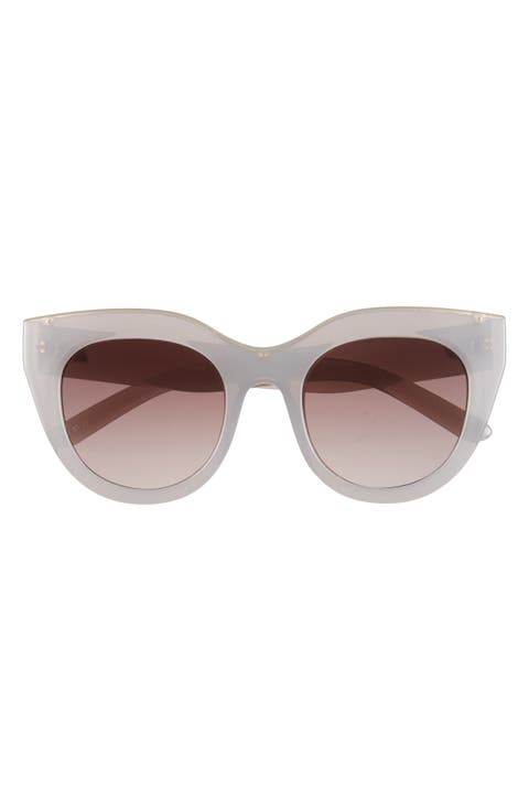 Air Heart 51mm Gradient Cat Eye Sunglasses
