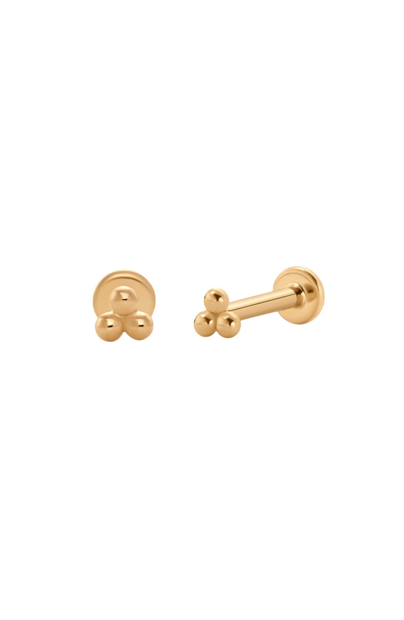 selected 14k Solid Gold - Pair
