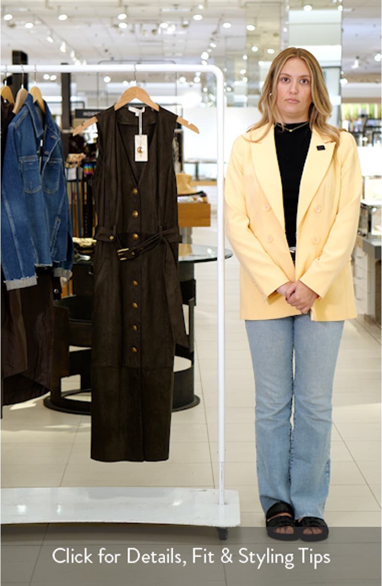 Marcia Faux Suede Dress, sales video thumbnail