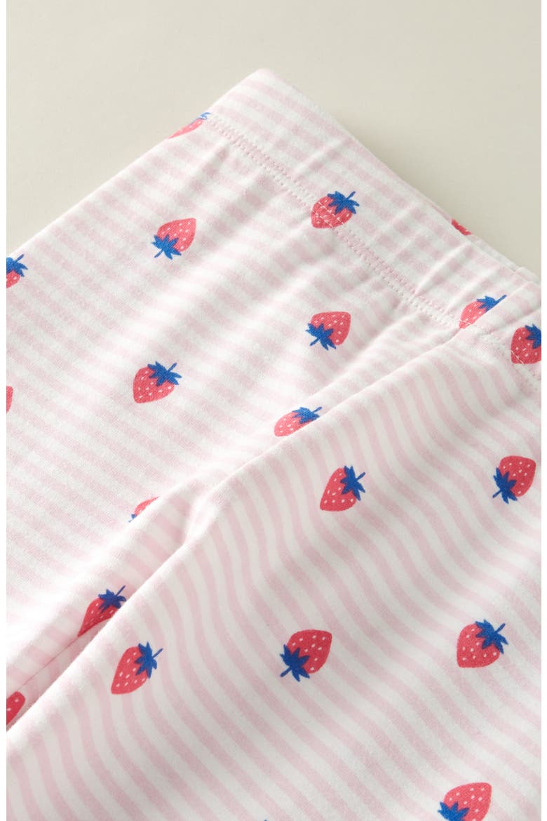 Kids' Core Leggings, Alternate, color, PINK BALM STRAWBERRY STRIPE