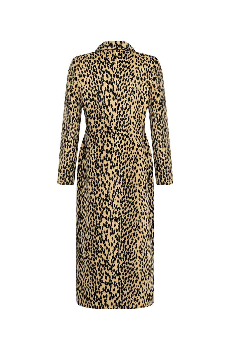 Nocturne Leopard Printed Coat, Alternate, color,