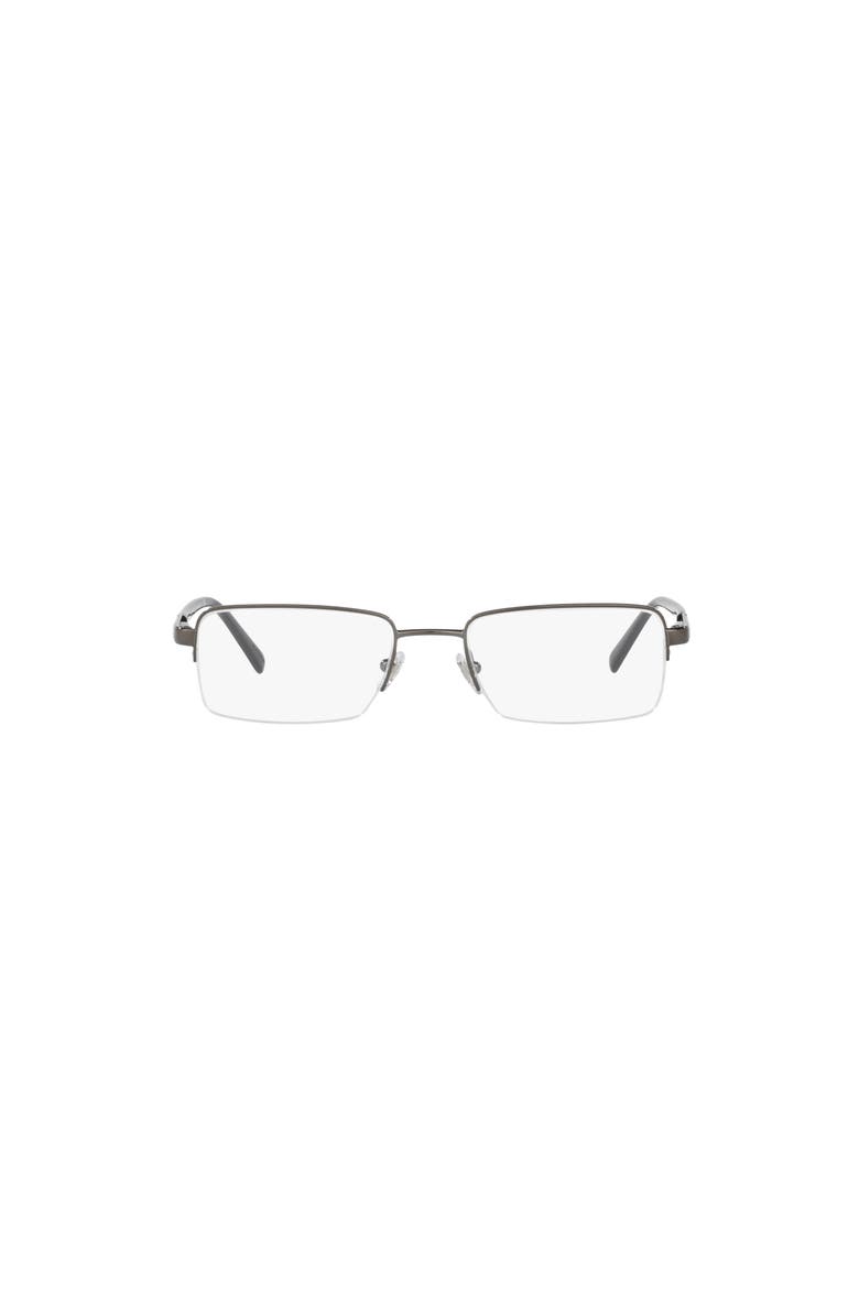 50mm Square optical glasses, Alternate, color, Grey