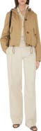Burberry Short Gabardine Parka