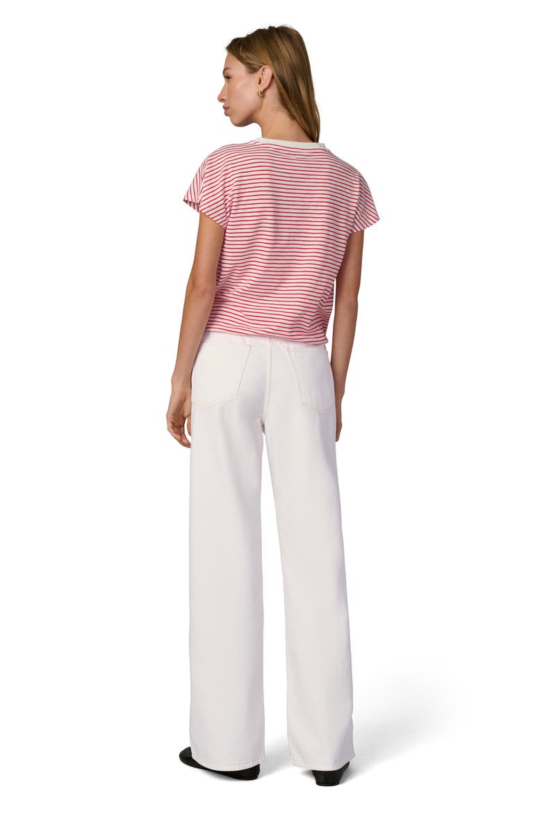 The Harlowe High Waist Wide Leg Jeans, Alternate, color, MILK
