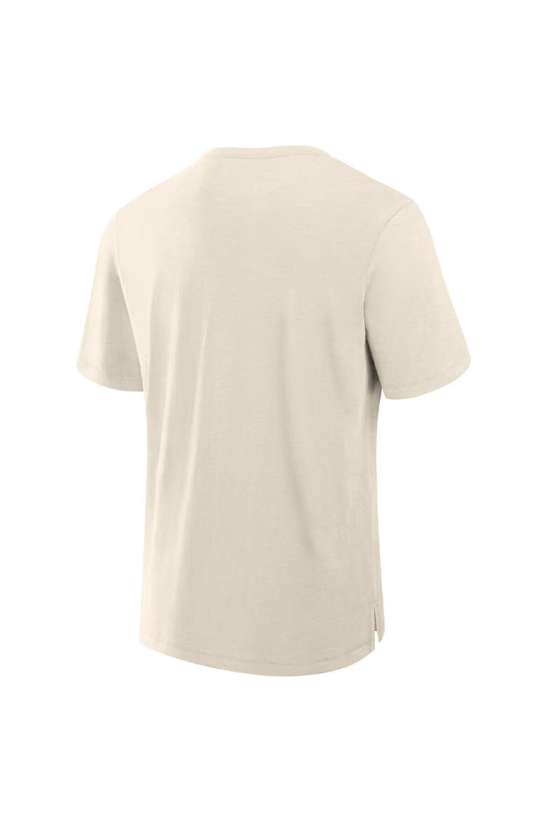 Men's Fanatics  Cream Green Bay Packers Slub T-Shirt, Alternate, color, Cream