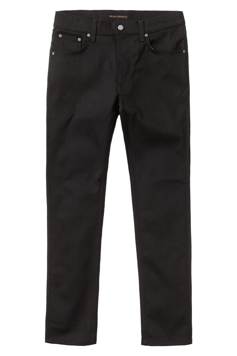Lean Dean Slim Fit Jeans, Alternate, color, DRY EVERBLACK