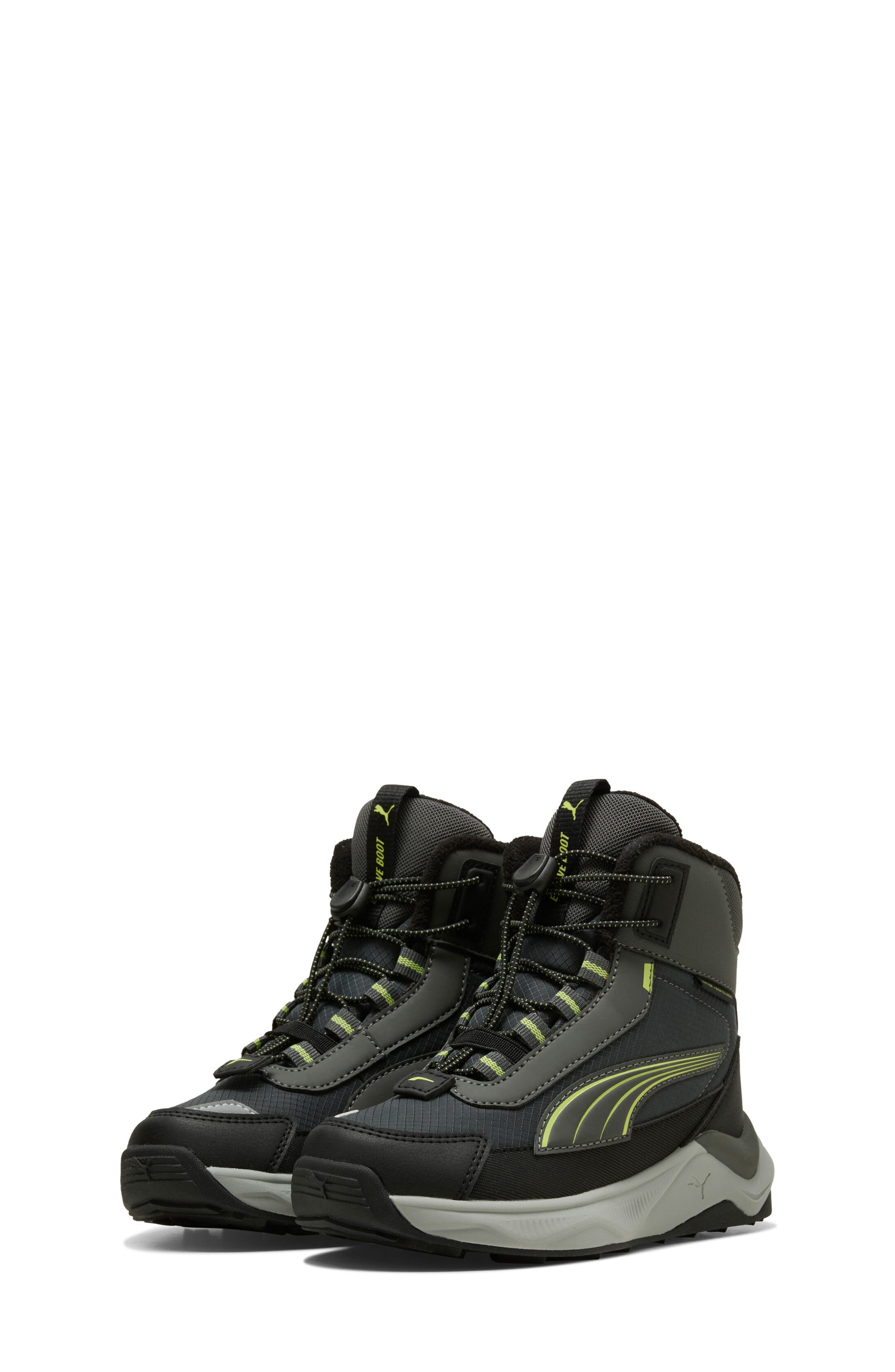 Kids' Evolve 2.0 Boot, Alternate, color, SHADOW GRAY/ SUNNY LIME/ BLACK