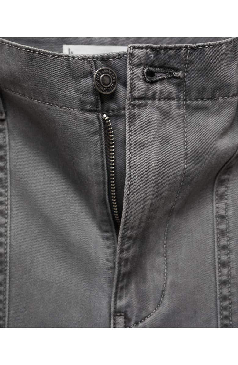 MANGO Straight Leg Cargo Jeans, Alternate, color, 