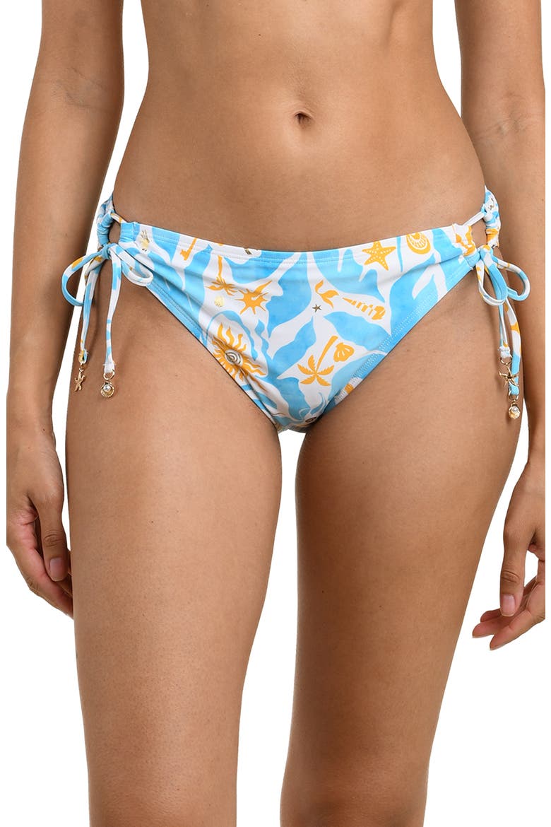 Trinket Adjustable Loop Hipster Bikini Bottoms, Main, color, SKY