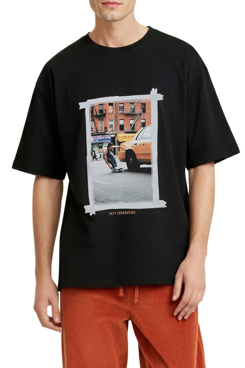 City Graphic T-Shirt, Main, color, STONE