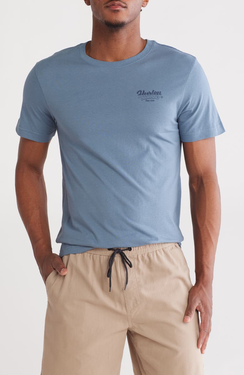 Hurley Creepin' Cotton Graphic T-Shirt, Main, color,