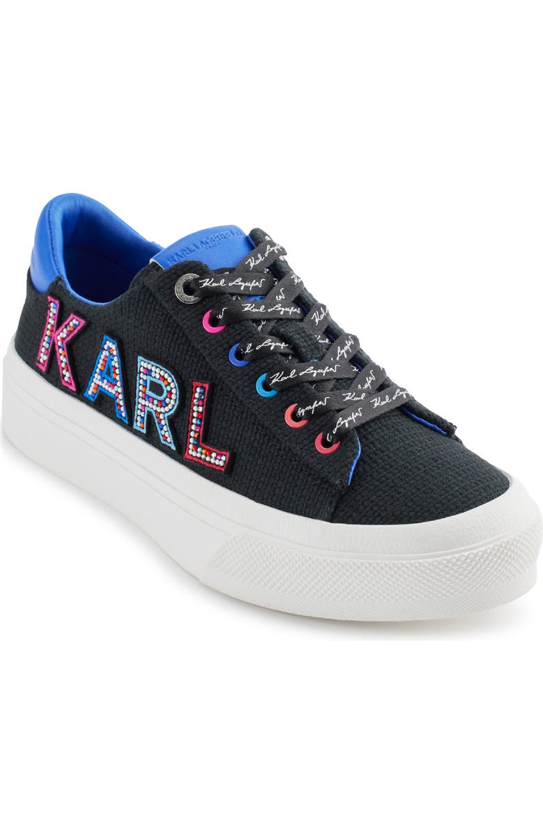 KARL LAGERFELD PARIS Gida Low Top Sneaker, Main, color,