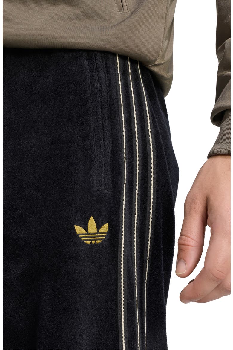 Firebird Velour Track Pants, Alternate, color, BLACK