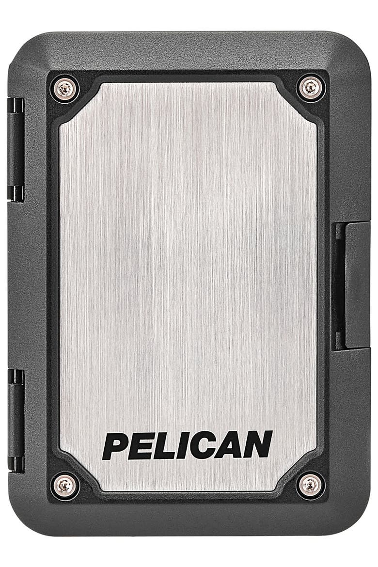 Shield MagSafe RFID Blocking Wallet, Main, color, Silver