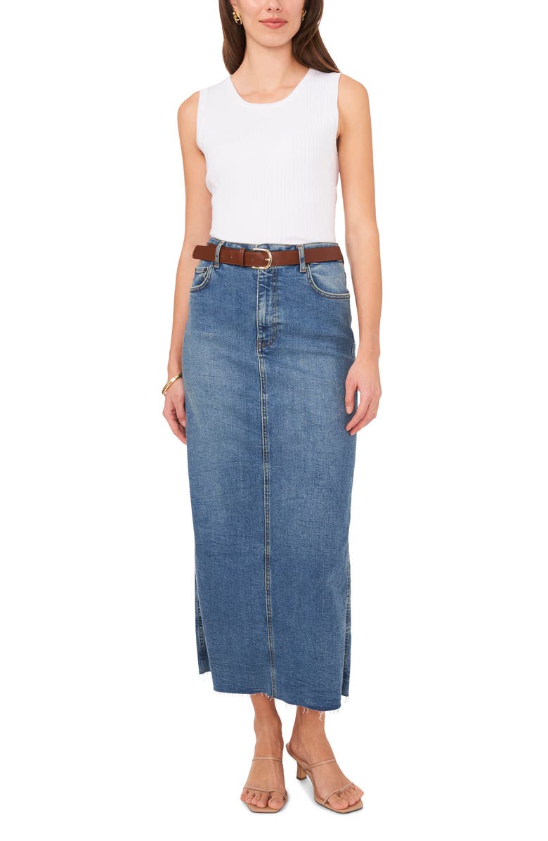 Vince Camuto Rib Knit Sweater Tank, Alternate, color, 