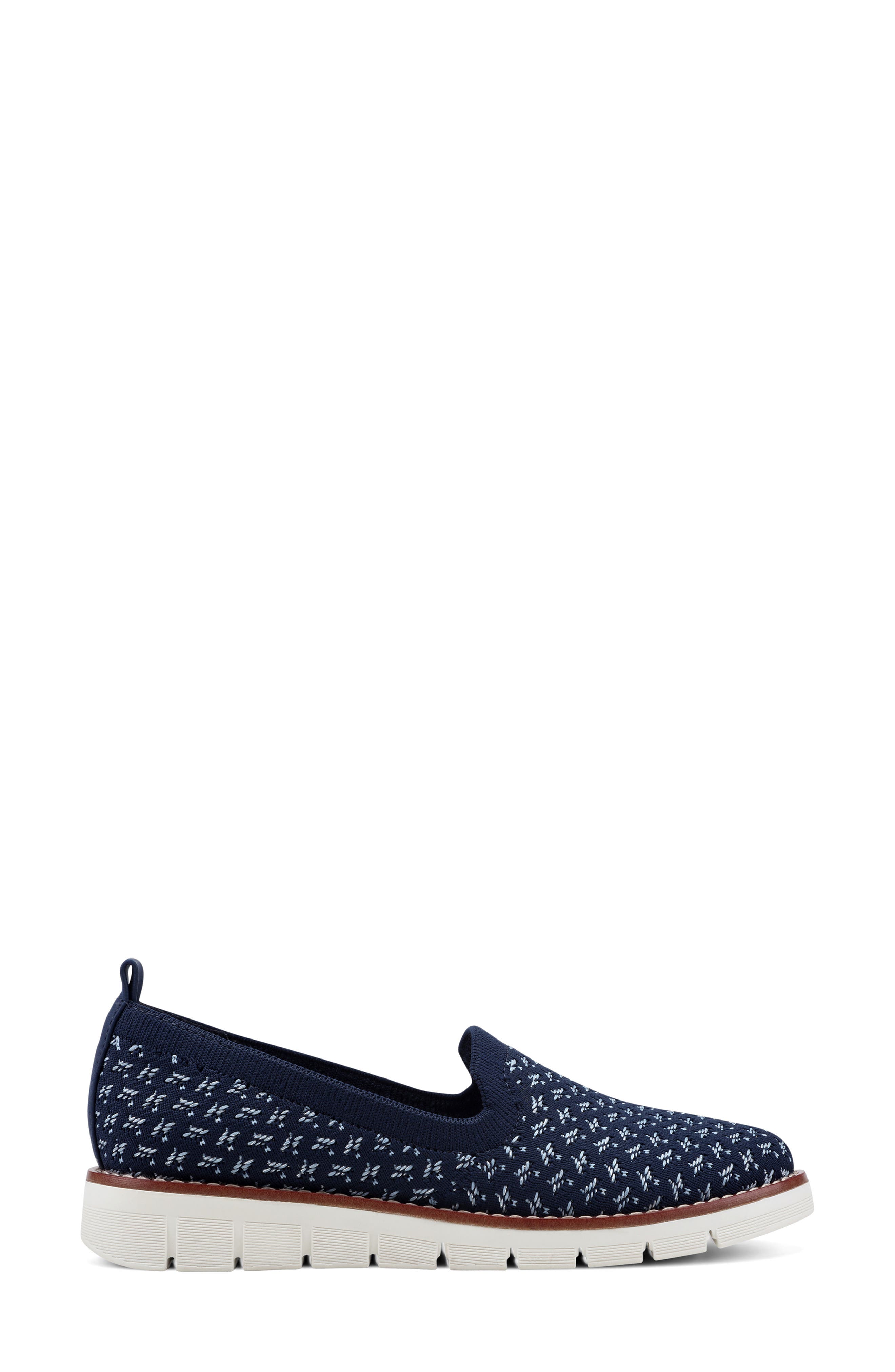 Easy Spirit Valina Knit Slip-On Shoe, Alternate, color, Dark Blue