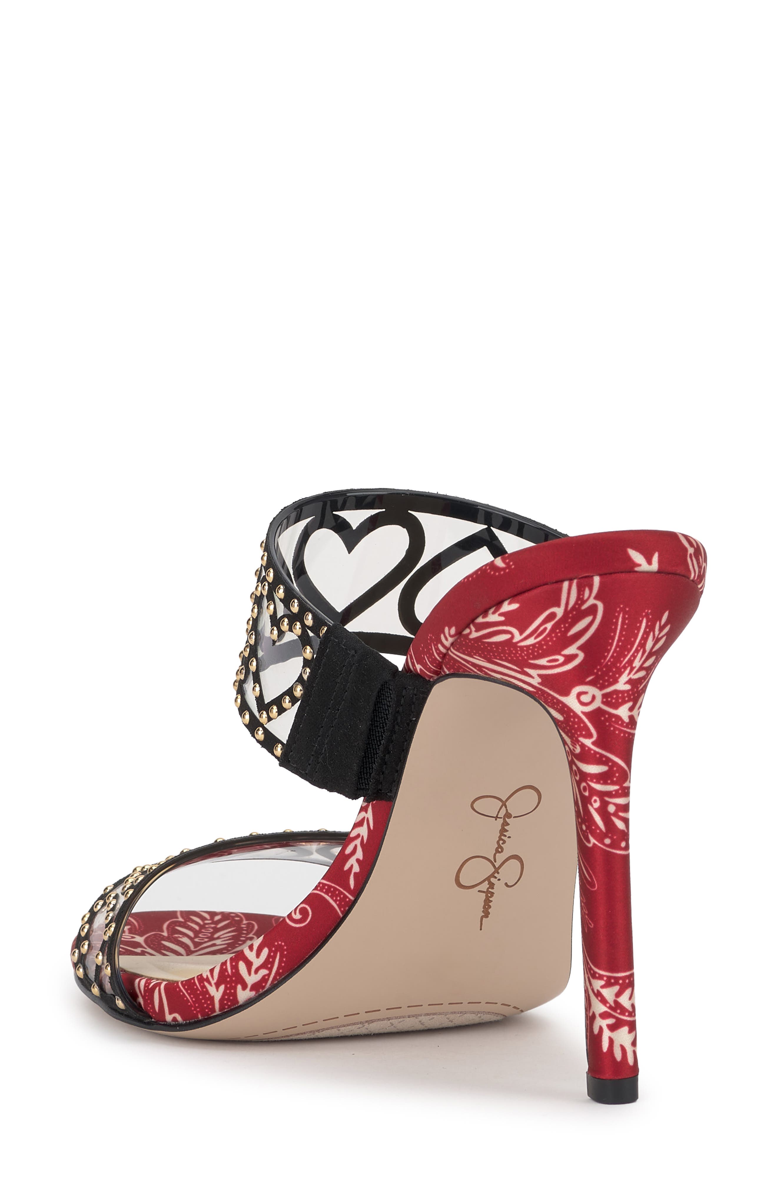 Jessica Simpson Jovara Slide Sandal, Alternate, color, Black