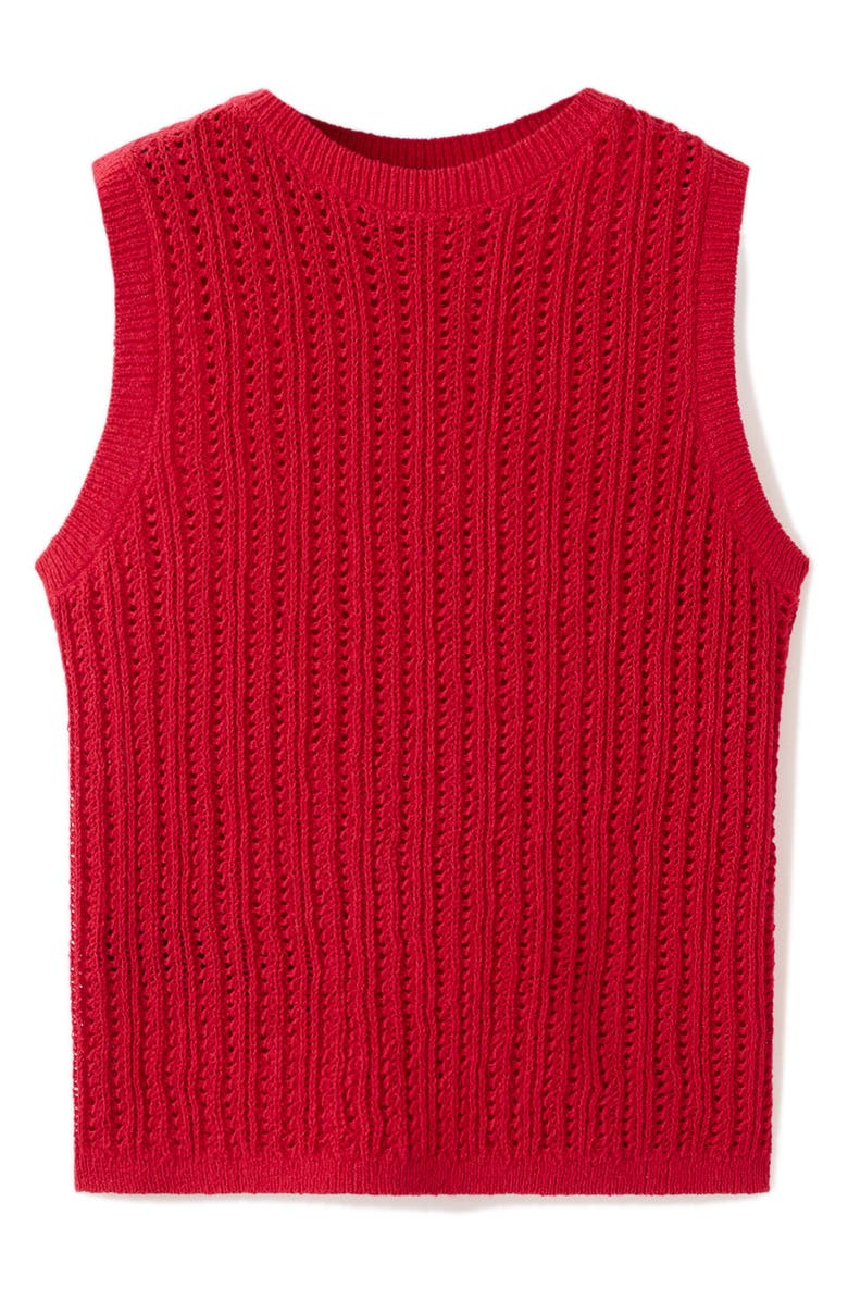 MANGO Sito Top, Alternate, color, Red