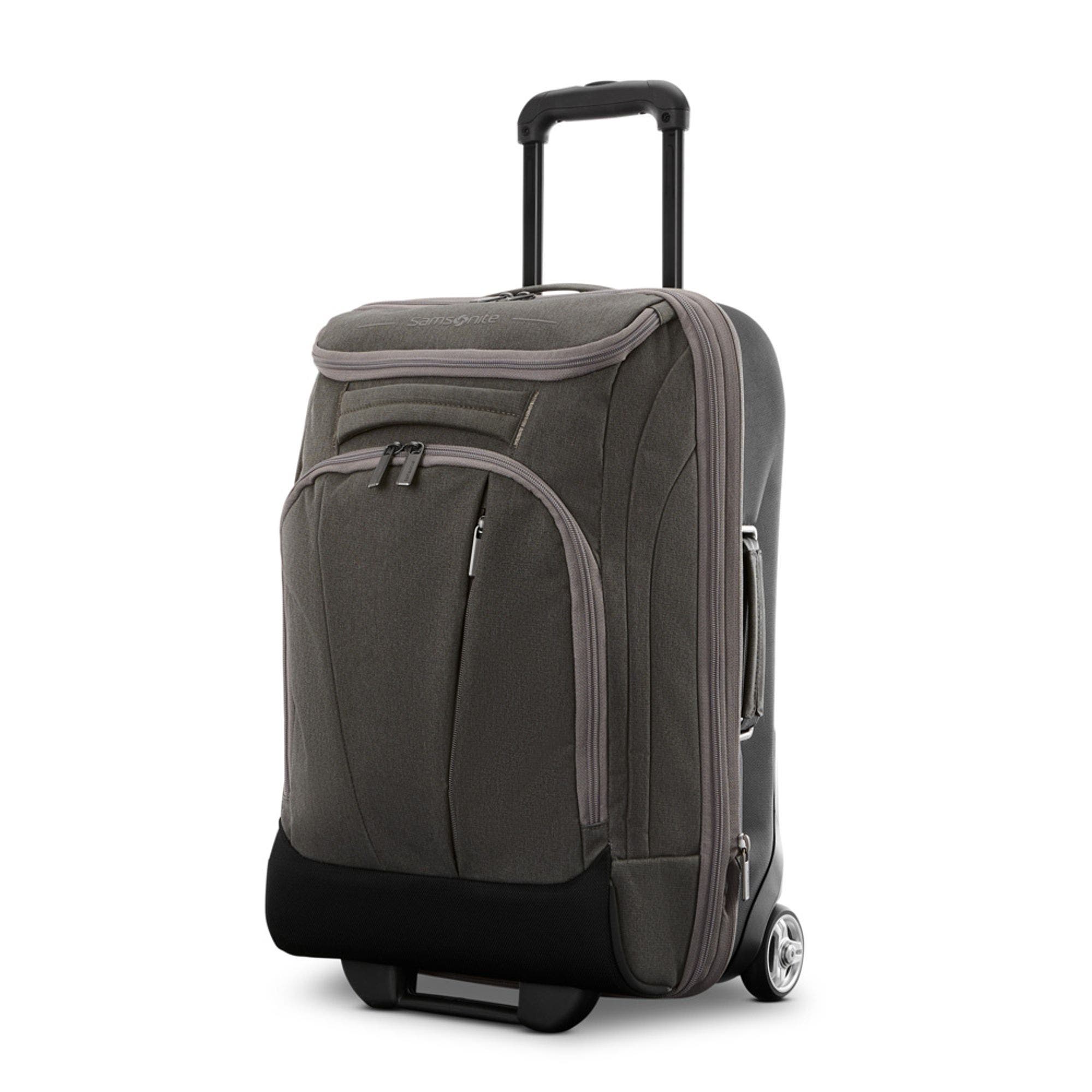 Mother Lode 21" Carry On Wheeled Duffel, Main, color, Heather Silver