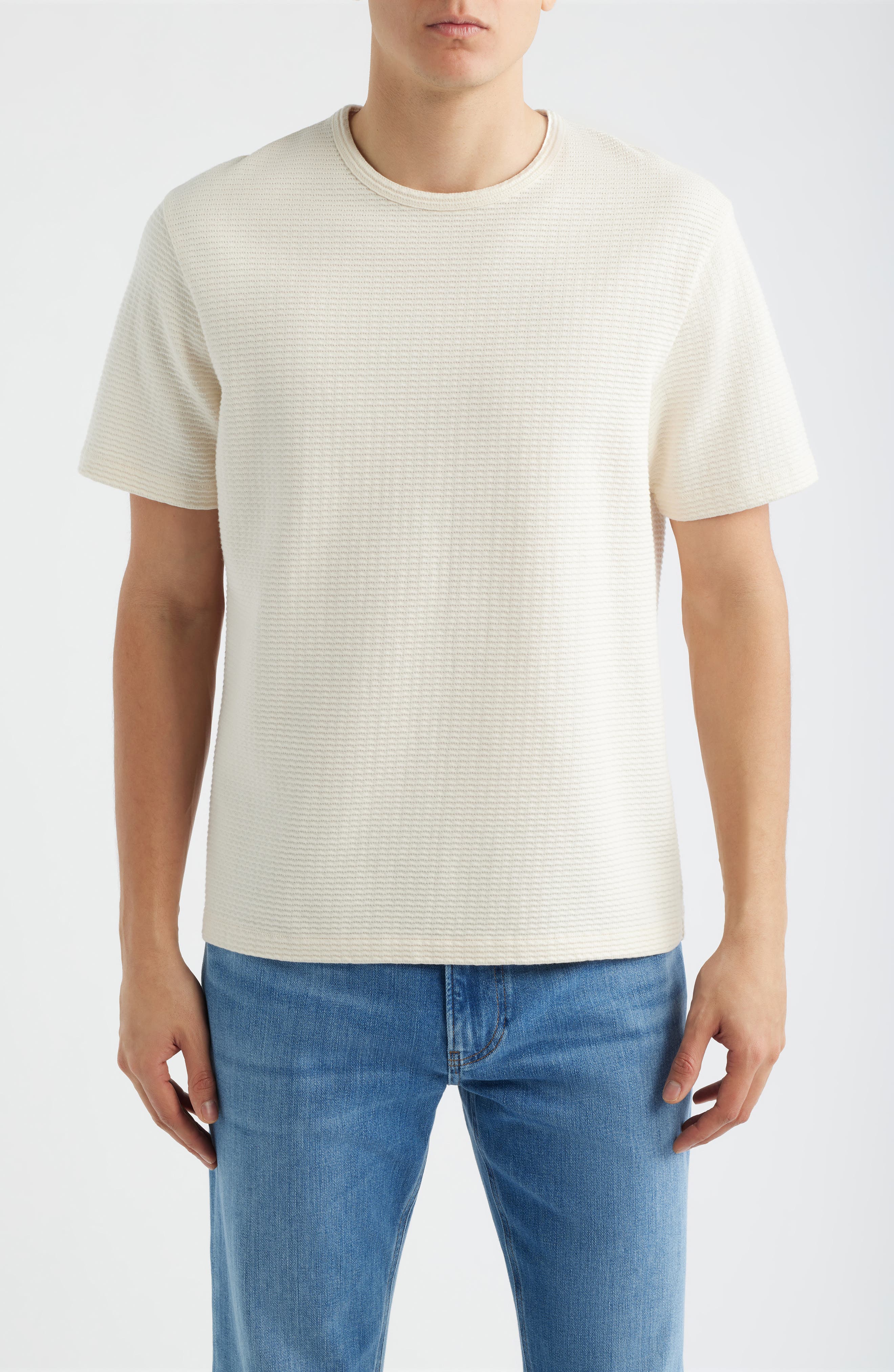 Jacquard Stripe T-Shirt - image 3