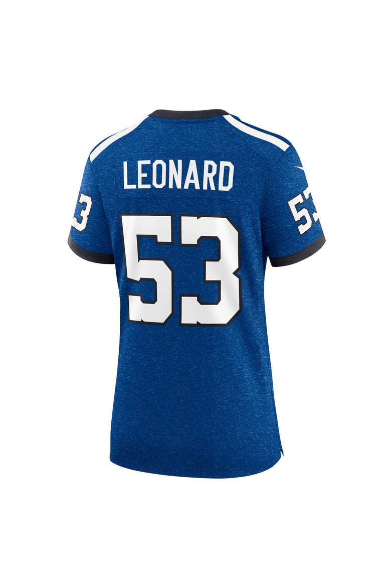 Women's Nike Shaquille Leonard Blue Indianapolis Colts Player Jersey, Alternate, color, Blue
