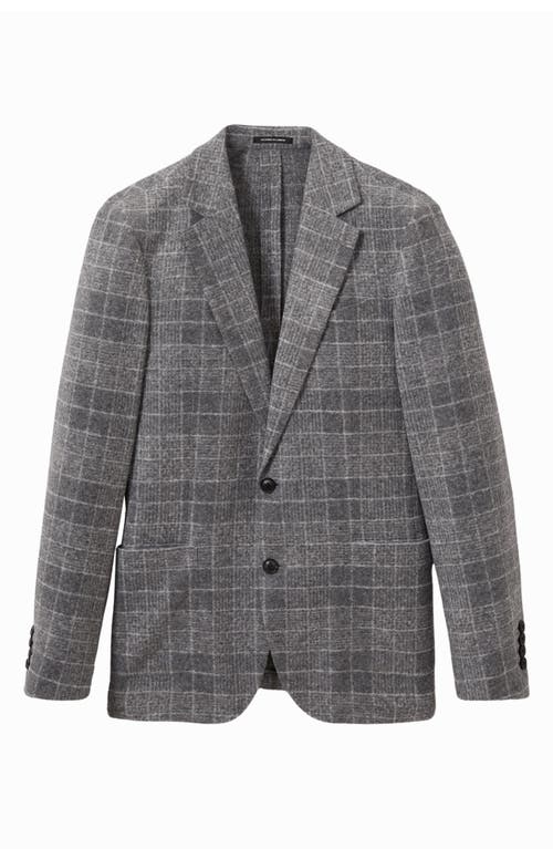 REISS REISS FEEL PLAID FELTED SPORT COAT 