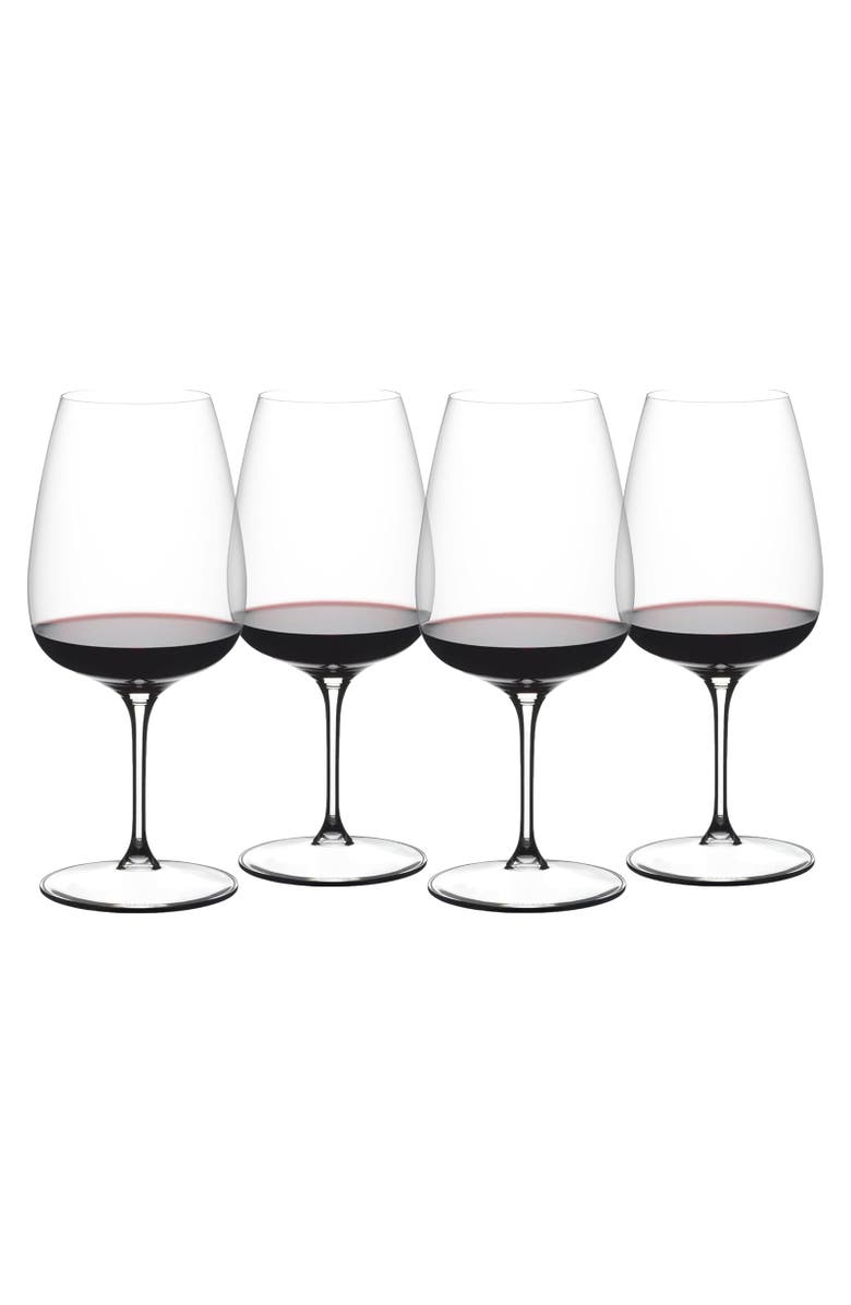 Riedel Grape@ Cebernet/Merlot Wine Glass, Buy 3 Get 4, 29.25 Ounce, Main, color, Clear